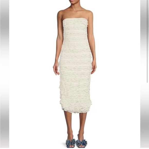 Gianni Binni X Venita Aspen Pearl midi dress, NEVER WORN! - Picture 3 of 6